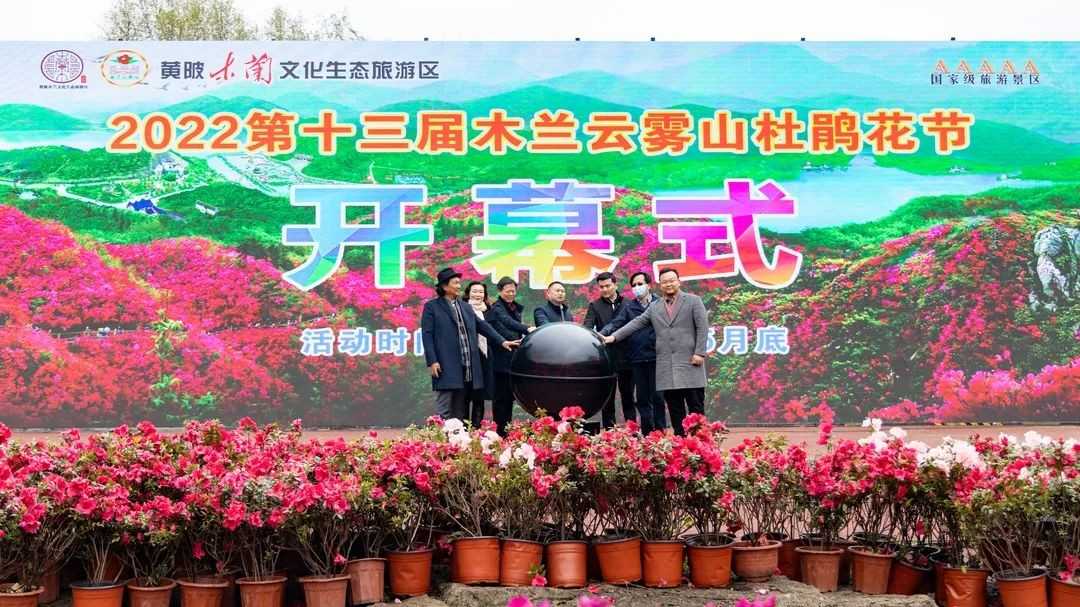 赏花正当时 | 2022第十三届木兰云雾山杜鹃花节开幕