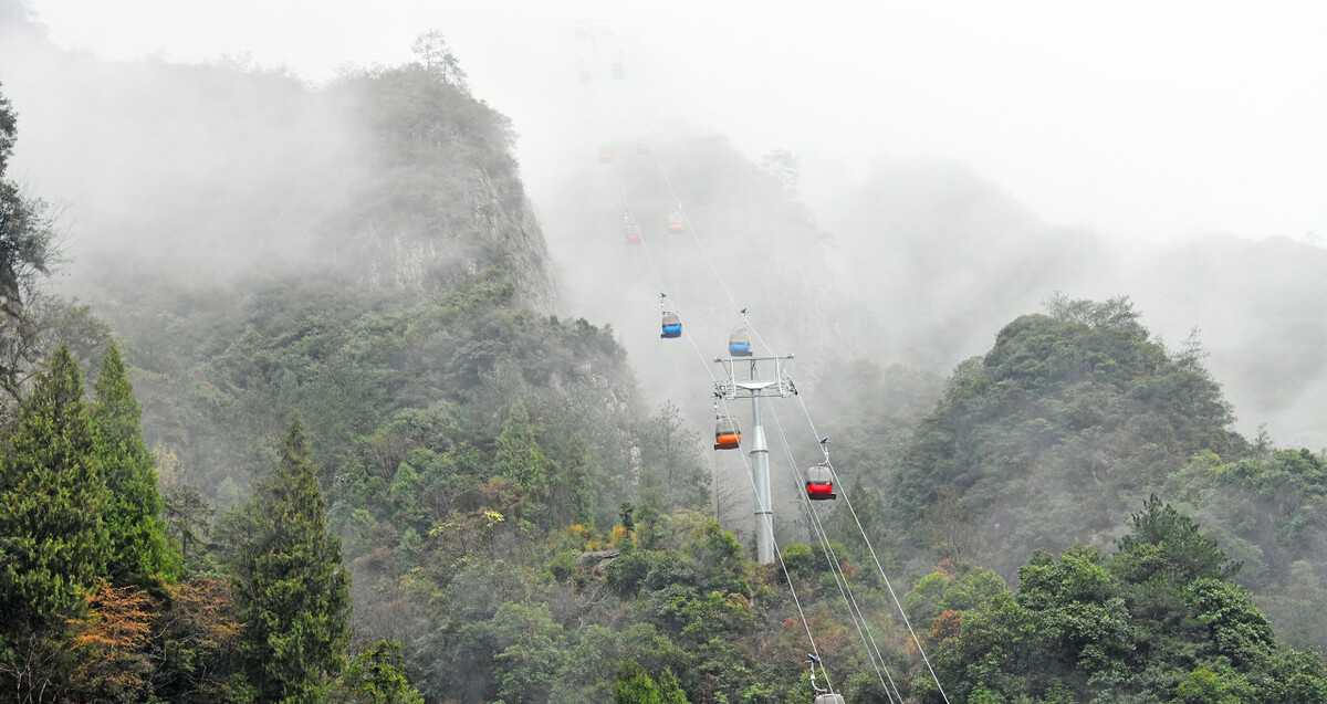 浙江仙居：青山绿水生态旅游仿佛置身于仙境之中